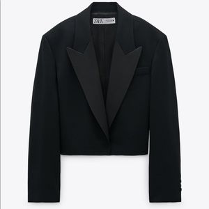 Zara Limited Edition oversized cropped blazerXS